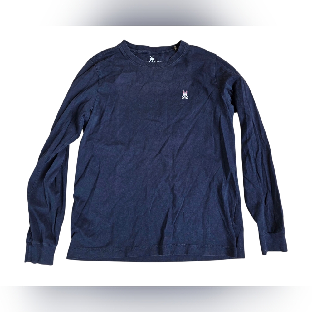 Psycho Bunny Longsleeve T-Shirt Embroidered Logo Size 3/XS
